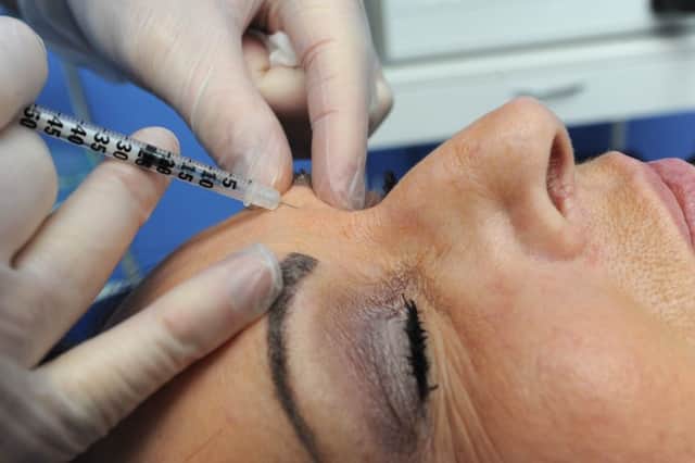 Botox injection by Dr David Taylor at North West Aesthetics, Mesnes Street, Wigan