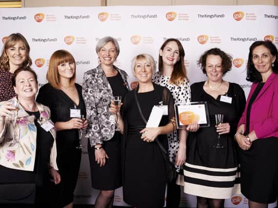 The Basis Yorkshire team won a GSK Impact Award in 2017.