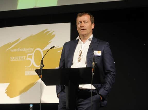 The Fastest 50 awards at Aspire, Leeds.Richard Hughes .22nd March 2019.Picture by Simon Hulme