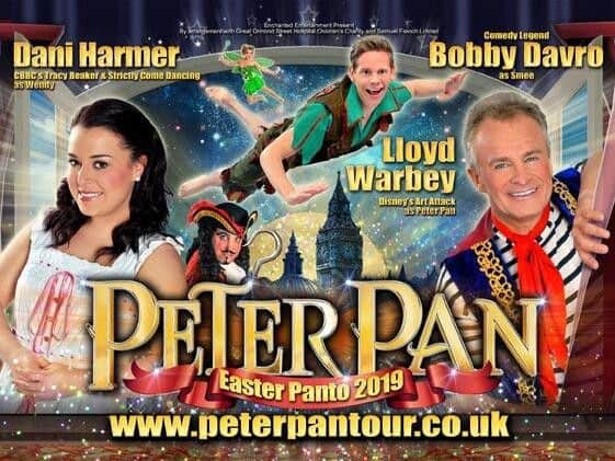 Peter Pan stars Bobby Davro