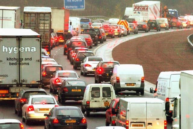 Six months of M621 Leeds roadworks and reduced speed limits to start today