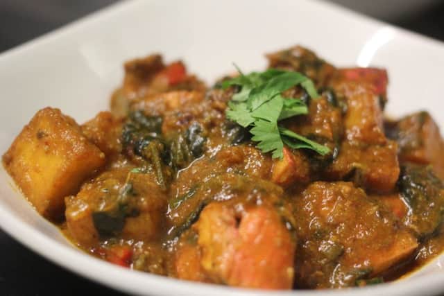 The Corner Cafe - Oliver review.
Paneer and Fresh Spinach Massala