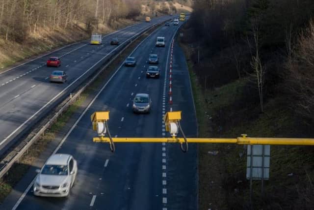 Average speed cameras are coming back to the M621