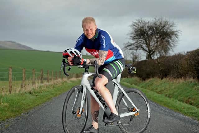 Epic runner, endurance adventurer, fundraiser and motivational speakerSam Boatwright. Picture: Tony Johnson.