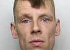 Jason Allen, aged 39, was jailed for five years for robbery and burglary.
