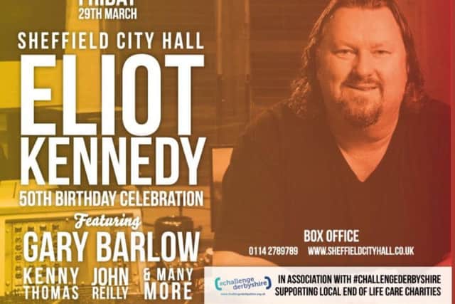 Eliot Kennedy celebrating 50th birthday with star studded golden hits concert