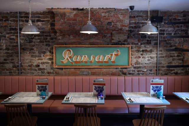 Upstairs at Yard & Coop on Merrion Street.
