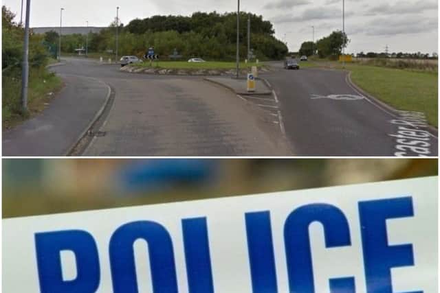 The 50-year-old motorcyclist died at the scene.