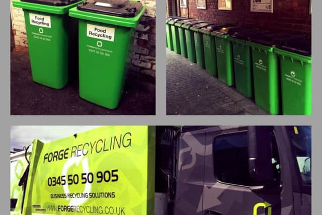 Forge helps waste food be turned into compost or fuel