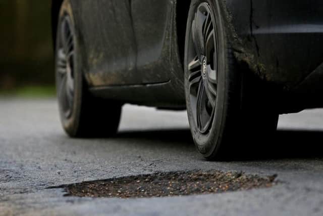 A report last week said councils needed to spend 1bn over the next decade to bring roads up to scratch