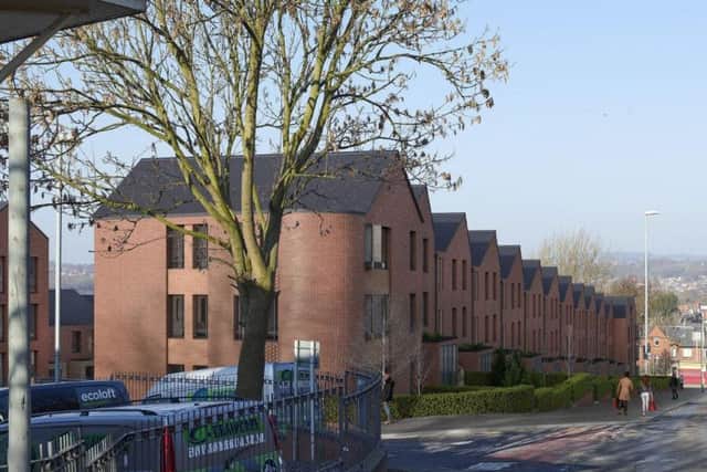 A CGI image of what would be Kirkstall Place.