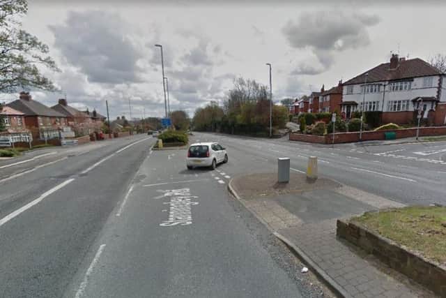 Stanningley Bypass at its junction with Armley Grange Drive
Image: Google