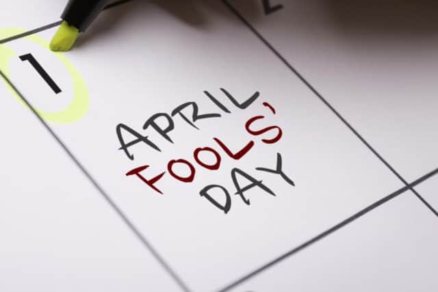 Plenty of online pranks took place this morning on April Fools Day