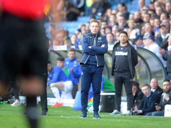 Millwall boss Neil Harris has defended his sides celebration at Elland Road.