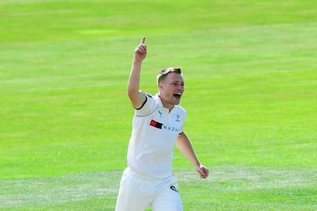 IMPRESSIVE: Yorkshire's Matthew Waite