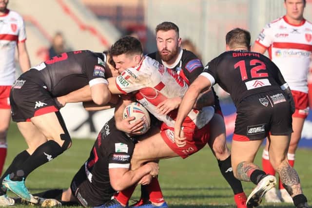 Hull KR's Robbie Mulhern.