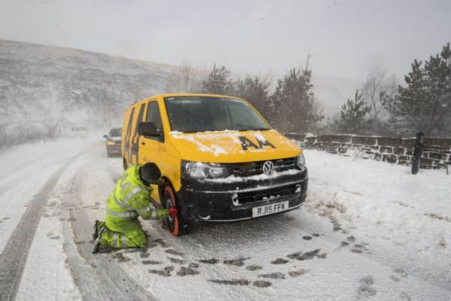 The 'Beast from the East' caused misery for motorists in 2018. Photo: Danny Lawson/PA Wire