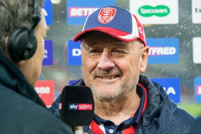 Hull KR coach Tim Sheens.