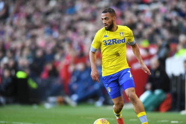 Leeds United striker Kemar Roofe.