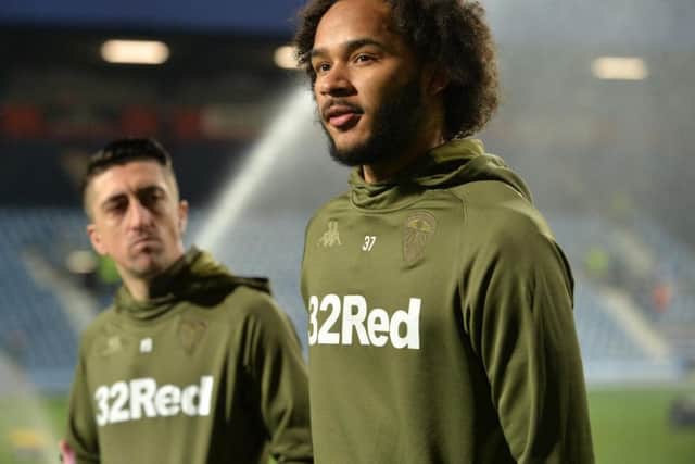 Leeds United playmaker Izzy Brown.