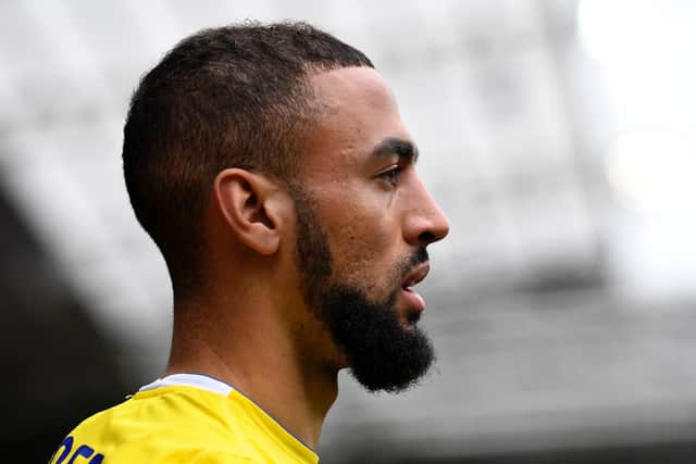 Leeds United striker Kemar Roofe.