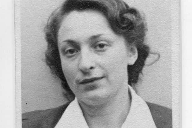 Iby Knill after being liberated by Allied Forces in August 1945.