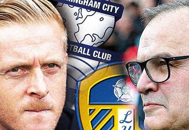 Garry Monk and Marcelo Bielsa.