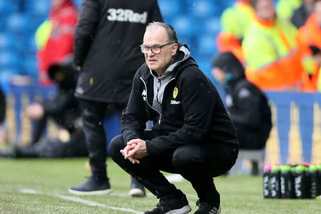 Leeds United head coach Marcelo Bielsa.