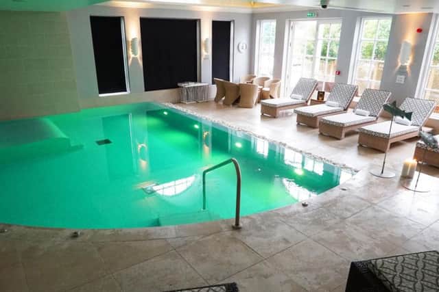 The hotel's spa has seven treatment rooms and a hydrotherapy pool