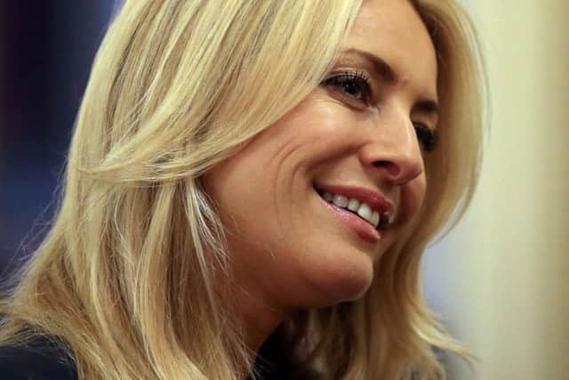 Tess Daly. PIC: Gareth Fuller/PA Wire
