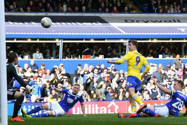 Leeds United striker Patrick Bamford.