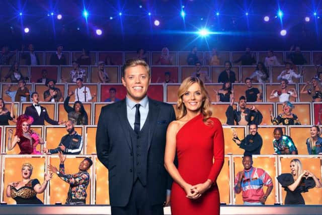 All Together Now presenters Rob Beckett and Geri Halliwell
