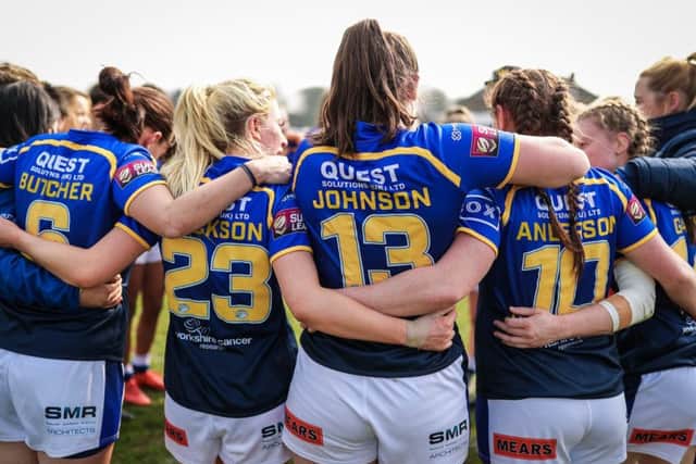Togetherness, new-look Leeds Rhinos ahead of their game with Wakefield Trinity on Sunday. PIC: Alex Whitehead/SWpix.com