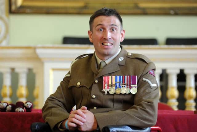 Ben Parkinson suffered crippling injuries in Afghanistan 13 years ago.