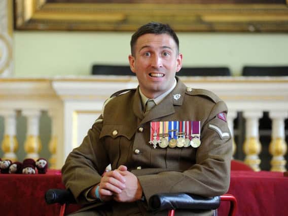 Ben Parkinson suffered crippling injuries in Afghanistan 13 years ago.