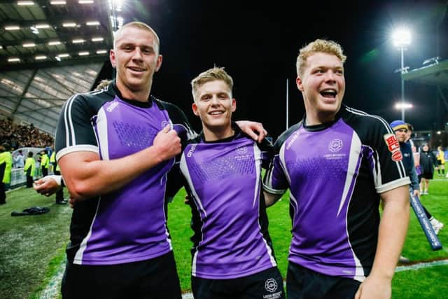 Leeds Beckett fired up for Twickenham final. PIC: A,J,Paraskos