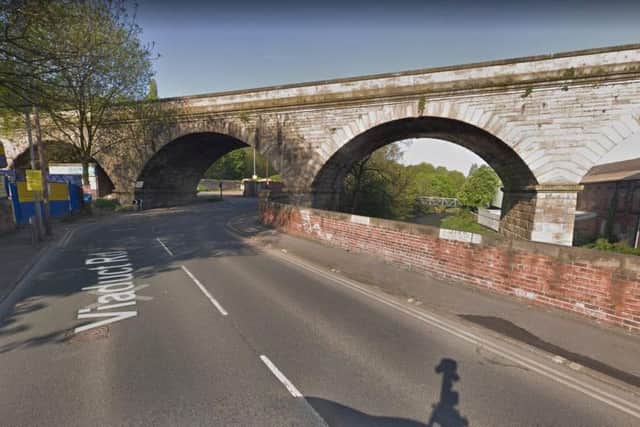 A burst water main on Viaduct Road in Kirkstall is causing congestion in the area.
