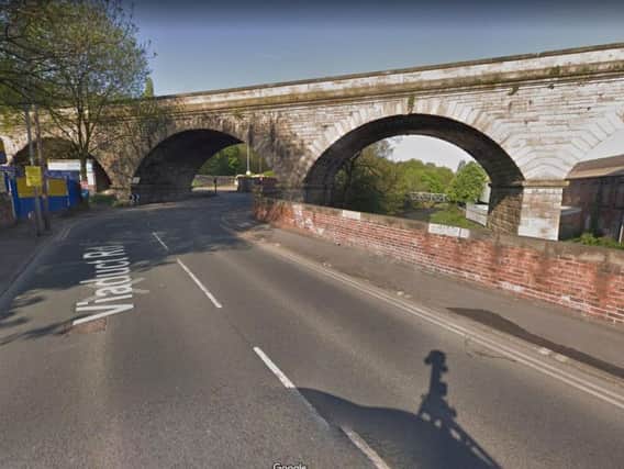 A burst water main on Viaduct Road in Kirkstall is causing congestion in the area.