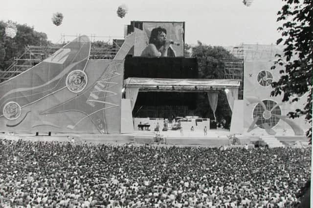 The Rolling Stones rock Roundhay in 1982.