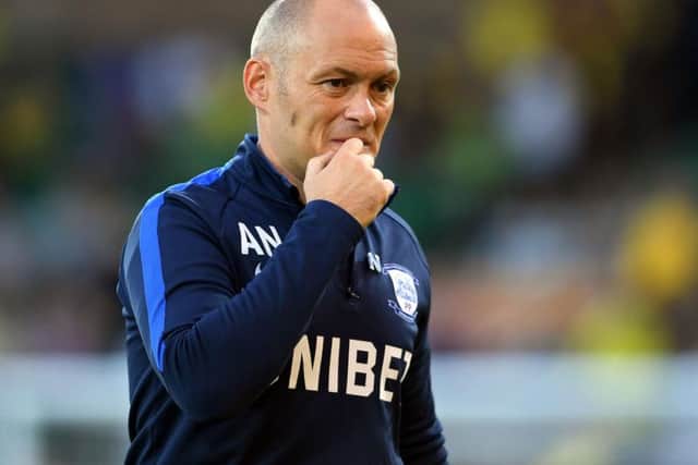 Preston head coach Alex Neil.
