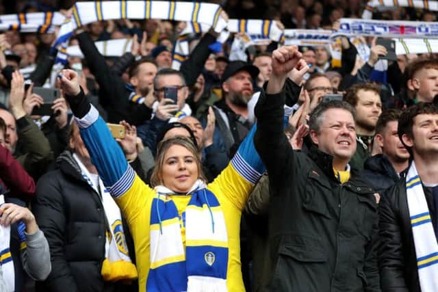 The Leeds United faithful.