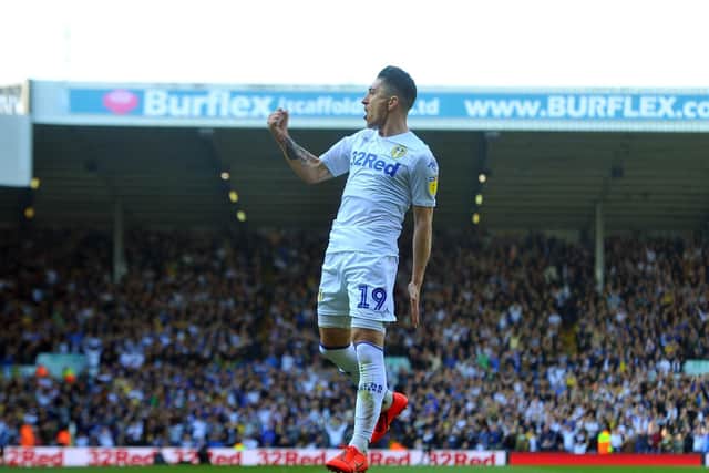 Pablo Hernandez after opening the scoring in a 3-2 win over Millwall last month.