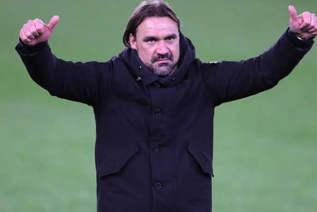Norwich City manager Daniel Farke, whose side are on course for the title.