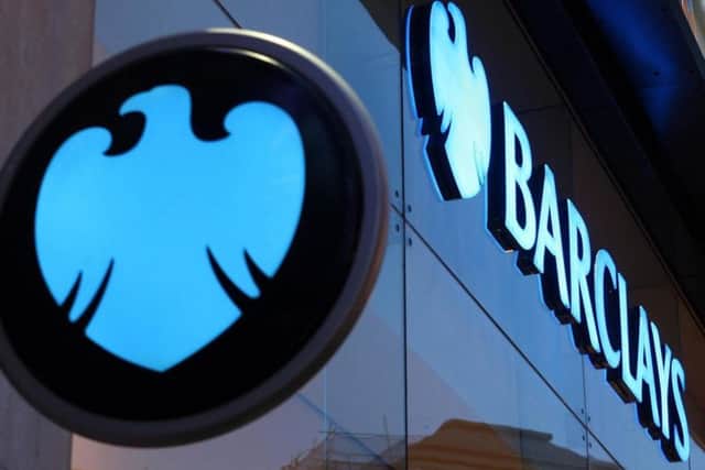 Barclays are moving jobs to core offices meaning more than 450 jobs are at risk across the country, it announced yesterday. Picture: PA