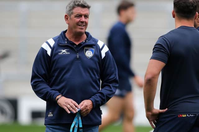 Yorkshire Carnegie director of rugby, Chris Stirling.