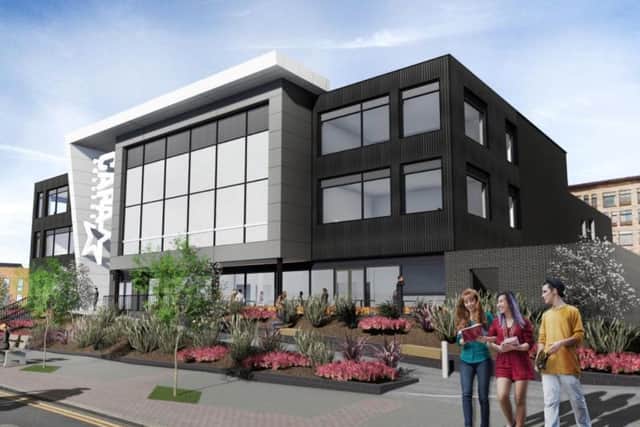Staff at a performing arts school are ecstatic after planning permission was granted for a new state-of-the-art teaching facility in the city centre. Picture: Race Cottam Associates