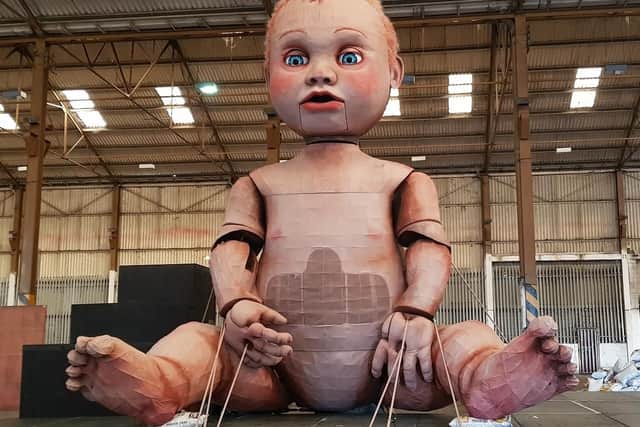 The giant baby.