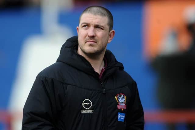 Batley coach Matt Diskin.