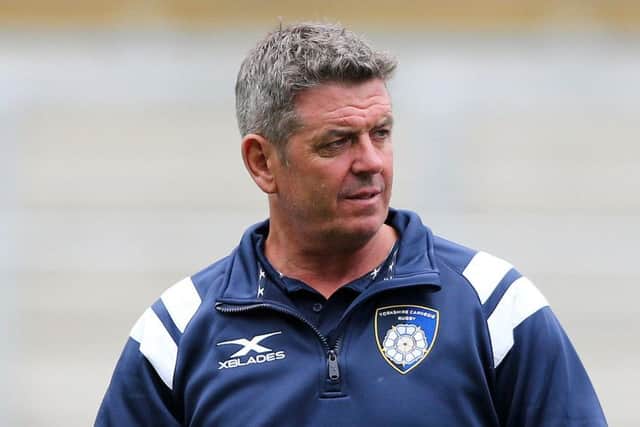 Yorkshire Carnegie coach, Chris Stirling.
