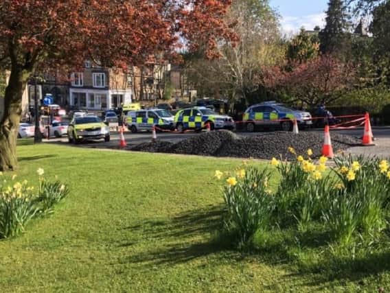 Two Leeds teenagers have been arrested for attacking two other teenage boys in Valley Gardens in Harrogate.